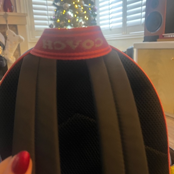 Coach Colorblock Leather Backpack - Picture 7 of 10